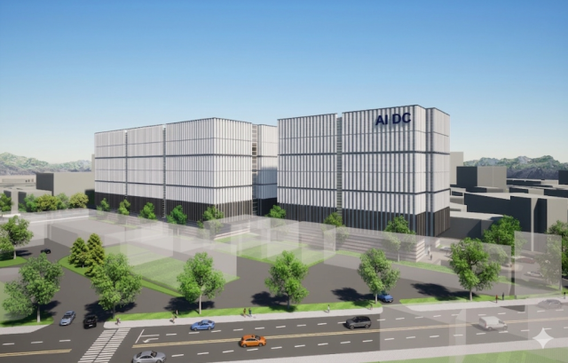 부천시 오정구 내동에 구축 예정인 99MW 규모의 AI DC 조감도. [사진=유림 티에스 주식회사]