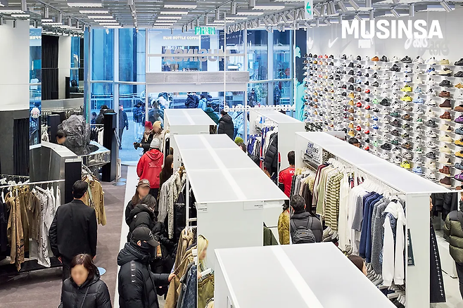 무신사 스토어 명동 매장(사진제공=무신사)