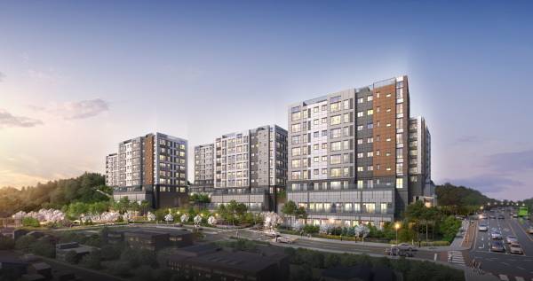 용인 플랫폼시티 라온프라이빗 아르디에 투시도./사진=라온건설