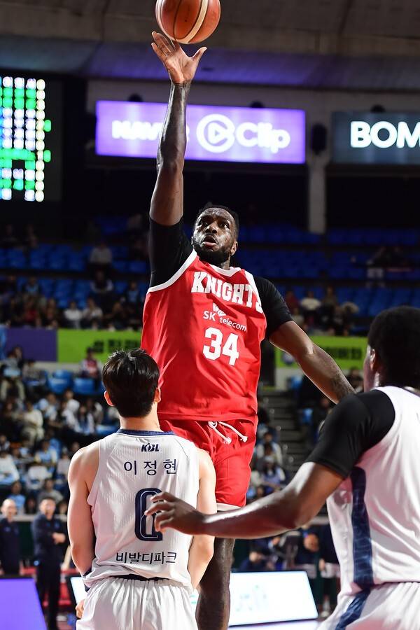 서울 SK 자밀 워니. /사진=KBL