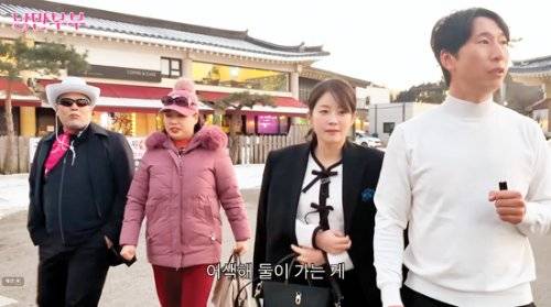 유튜브 ‘낭만부부’에서 개그맨 양상국과 김승혜의 썸 타는 연기가 김해준의 질투를 낳았다.