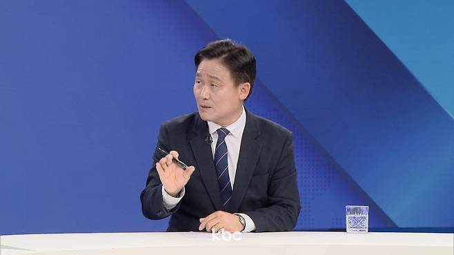 ▲ 26일 KBC '뉴스메이커'에 출연한 김영진 의원