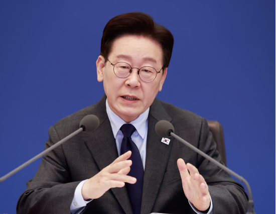 이재명 대통령이  청와대에서 열린 국무회의에서 발언하고 있다. (사진=뉴스1)