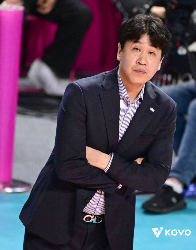 한국도로공사 김종민 감독/KOVO