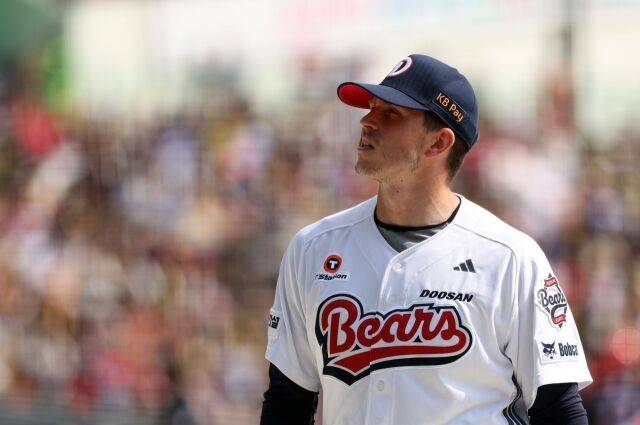 두산의 개막전 선발 플렉센./두산 베어스