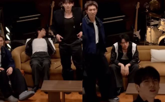 [BTS 공식 유튜브 채널 라이브 캡처]