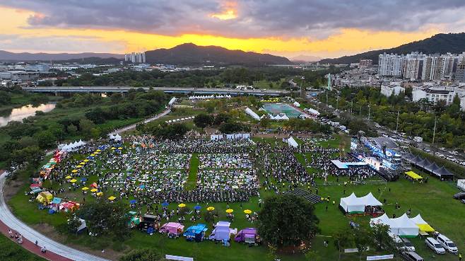 광산뮤직ON페스티벌. 광주광역시 제공