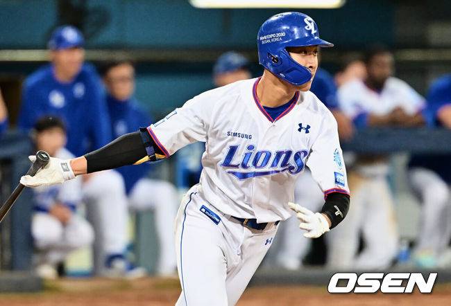 [OSEN=대구, 이석우 기자]  삼성 라이온즈 김상민 009 2023.05.12 / foto0307@osen.co.kr