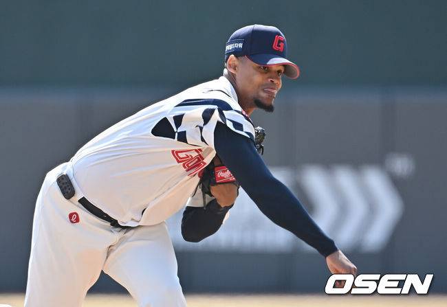 [OSEN=부산, 이석우 기자] 롯데 자이언츠 로드리게스 / foto0307@osen.co.kr