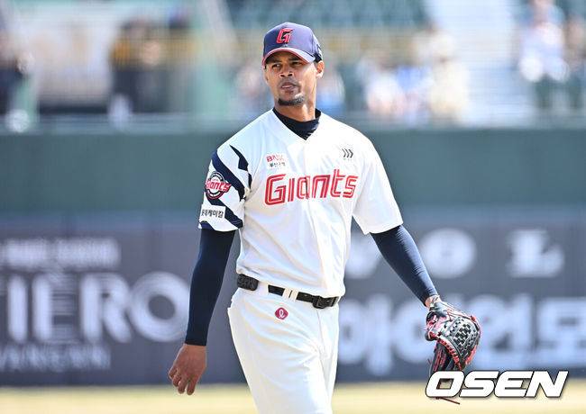 [OSEN=부산, 이석우 기자] 롯데 자이언츠 로드리게스/ foto0307@osen.co.kr