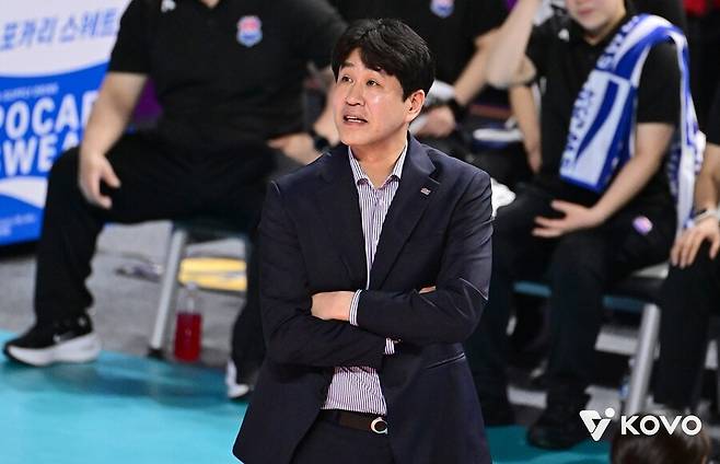 ▲ 김종민 감독 ⓒKOVO