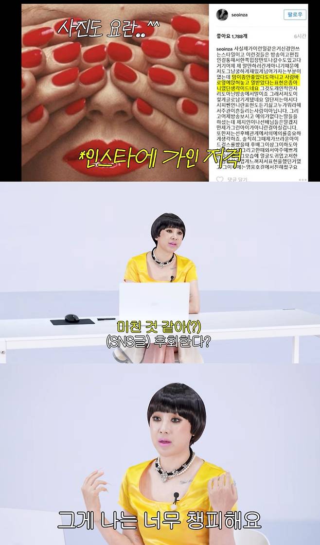 유튜브 '개과천선 서인영'