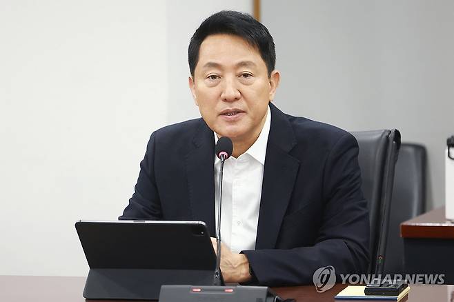 오세훈 서울시장 연합뉴스 자료사진]