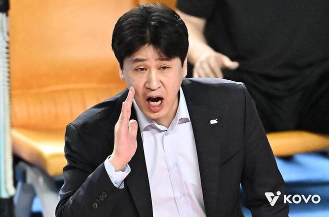 김종민 한국도로공사 감독 [한국배구연맹 제공. 재판매 및 DB 금지]