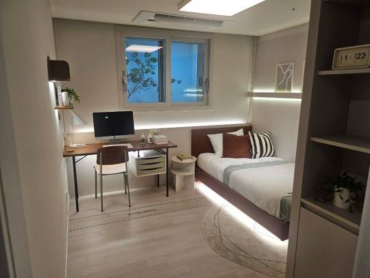 84A㎡타입 작은 침실 전경./한국금융신문 조범형 기자