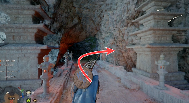 ▲ 동굴 들어가면 오른쪽