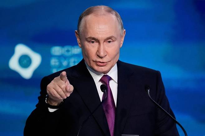 블라디미르 푸틴 러시아 대통령. 로이터 연합뉴스