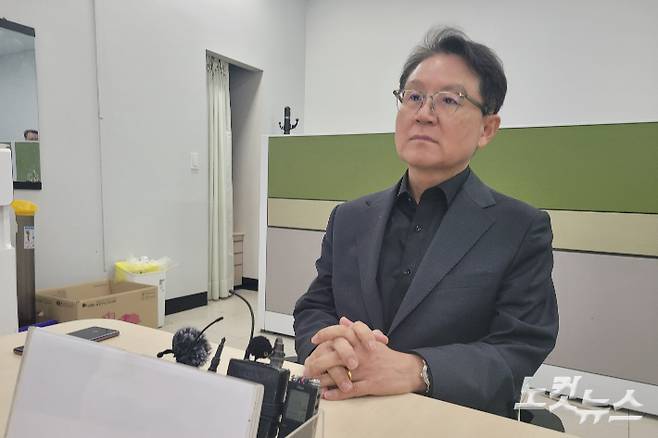 국민의힘 윤갑근 충청북도지사 예비후보. 박현호 기자