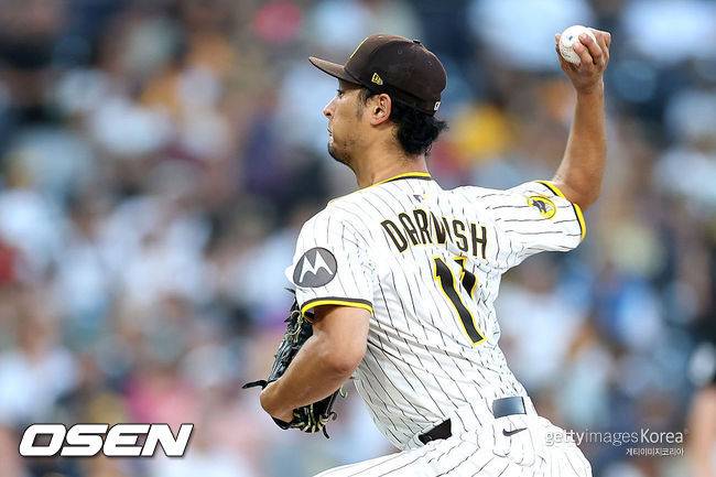 [사진] 샌디에이고 다르빗슈 유 ⓒGettyimages(무단전재 및 재배포 금지)