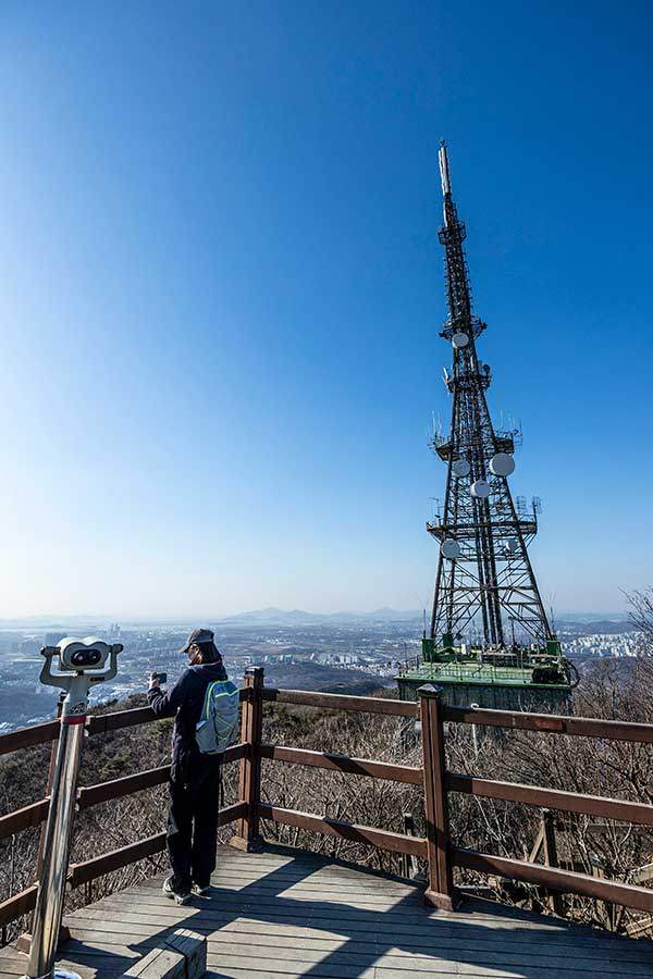 '계펠탑'으로 불리는 송신탑.