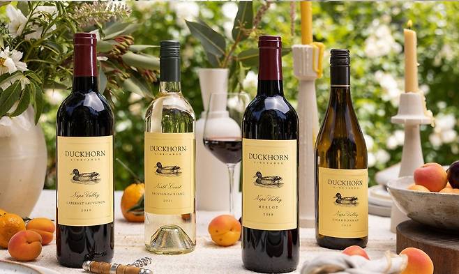 덕혼 빈야즈 대표 와인. 홈페이지