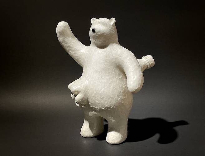 こんにちは、28×25×36 cm、宅配ボックス、ハンジー、接着剤、2021