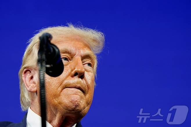 27일(현지시간) 도널드 트럼프 미국 대통령이 플로리다주 마이애미비치의 파에나포럼에서 열린 미래 투자 이니셔티브(FII) 연구소 서밋에서 연설하고 있다. 2026.03.27 ⓒ 로이터=뉴스1