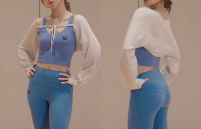 비침 논란에 빠진 룰루레몬 레몬의 신제품 레깅스