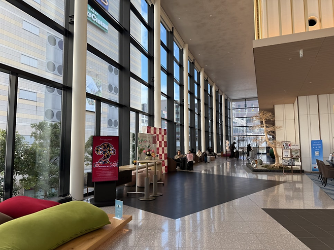 센타라 그랜드 호텔 오사카 로비 / 사진= 문서연 여행+ 기자