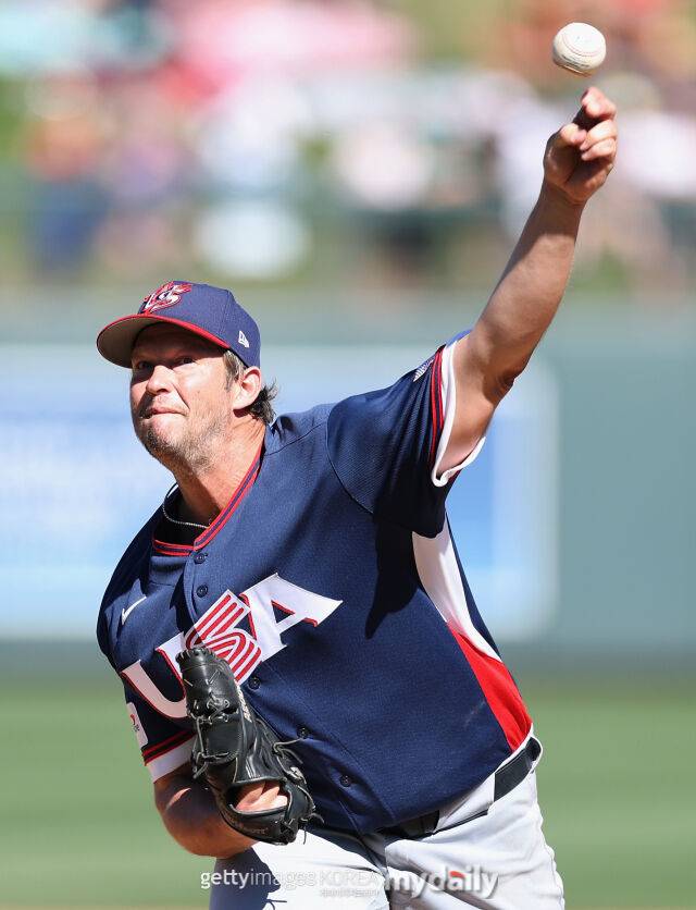 미국 WBC 대표팀 클레이튼 커쇼./게티이미지코리아