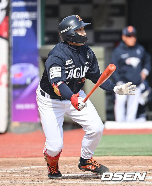 [OSEN=부산, 이석우 기자] 한화 이글스 손아섭 202 2026.03.22 / foto0307@osen.co.kr