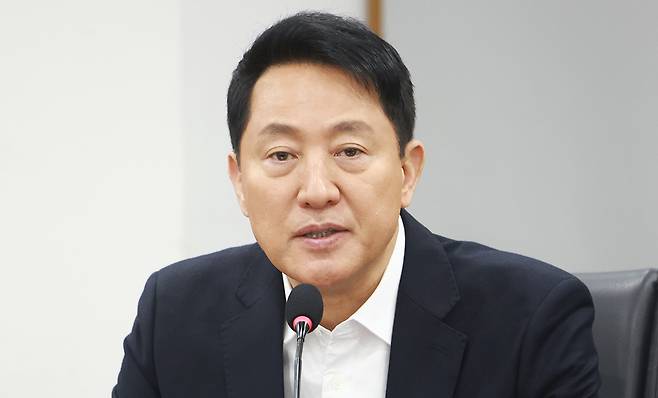 오세훈 서울시장. 연합뉴스