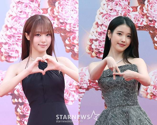 최예나, 아이유 /사진=스타뉴스