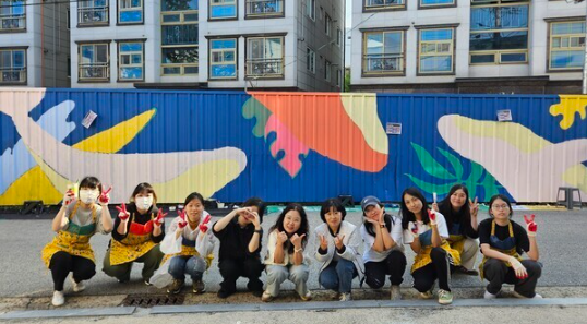 청년 실험실 프로젝트의 일환인 청년들의 쾌적한 환경 만들기 . 상주시 제공