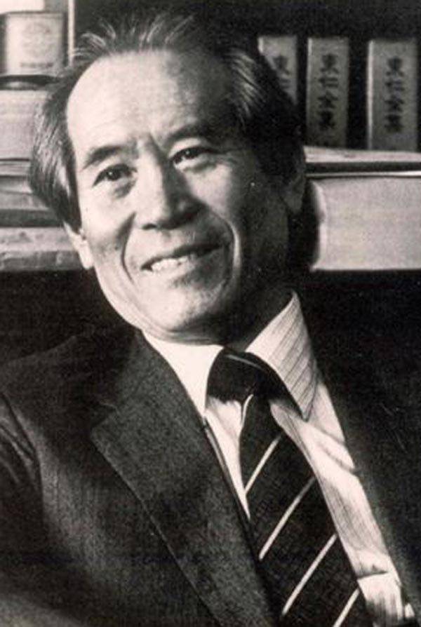 만년의 황순원.