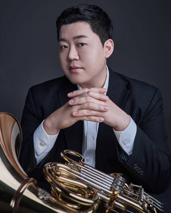 경기필 수석 호르니스트 김형주씨가 4월21일 2026 교향악축제 무대에서 공주시충남교향악단과 협연한다. 본인 제공