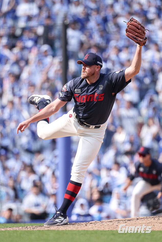 롯데 자이언츠 제레미 비슬리./롯데 자이언츠