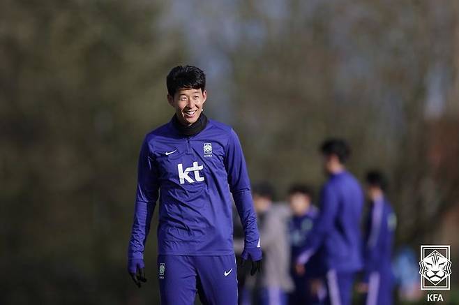 [서울=뉴시스] 한국 축구 국가대표 주장 손흥민. (사진=대한축구협회 제공) *재판매 및 DB 금지