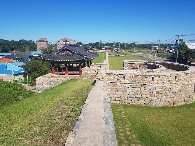 당진 관광지 '면천읍성' 전경(사진=당진시 제공)