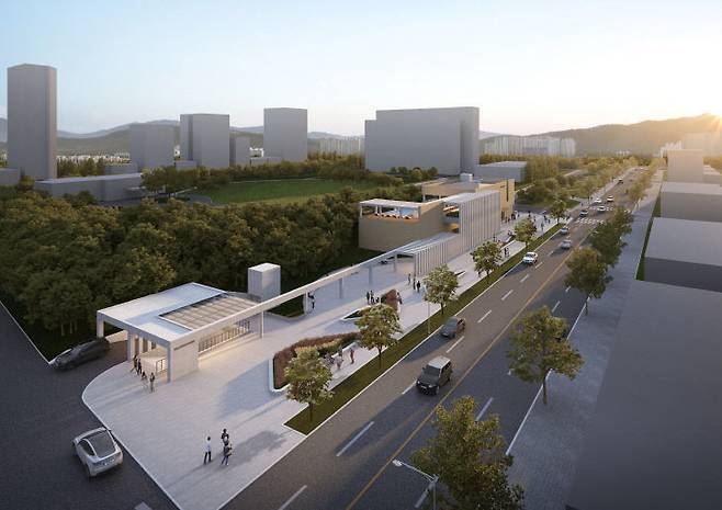 2027년 준공 예정인 '유성온천 문화체험관' 조감도. (사진= 대전 유성구)