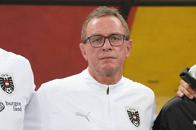 랄프 랑닉 감독. 사진 | 부쿠레슈티=AP연합뉴스