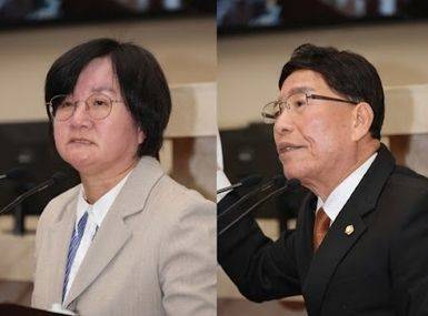 김은주, 김성조 의원.