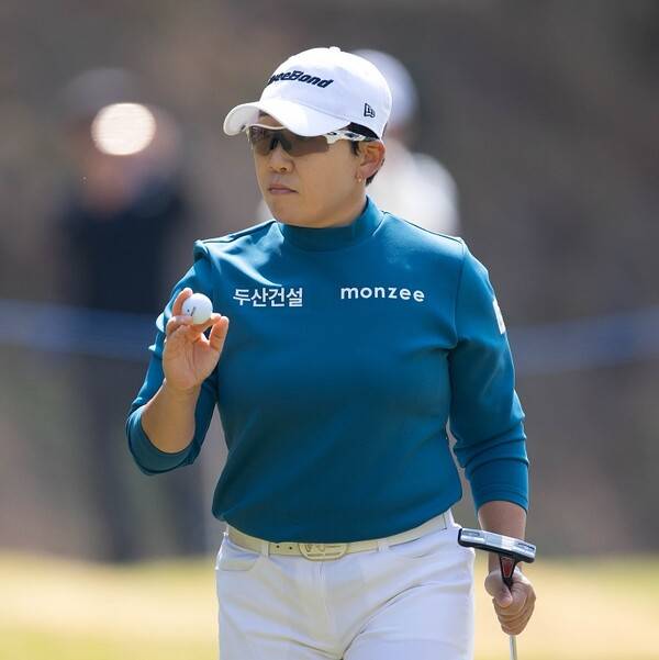 2026년 일본여자프로골프(JLPGA) 투어 악사 레이디스 골프토너먼트 우승 경쟁 끝에 준우승을 기록한 신지애 프로가 일본 영구시드를 획득을 다음 기회로 넘겼다. 사진제공=KLPGA (사진을 무단으로 사용하지 마십시오.)