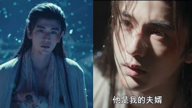 중국 드라마 '축옥' 남자 주인공 장링허. 사진 넷플릭스 캡처