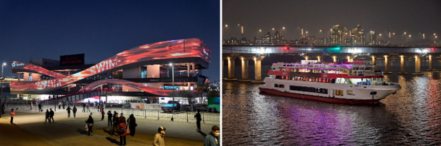 Spotify X BTS SWIMSIDE 크루즈 및 선착장 전경