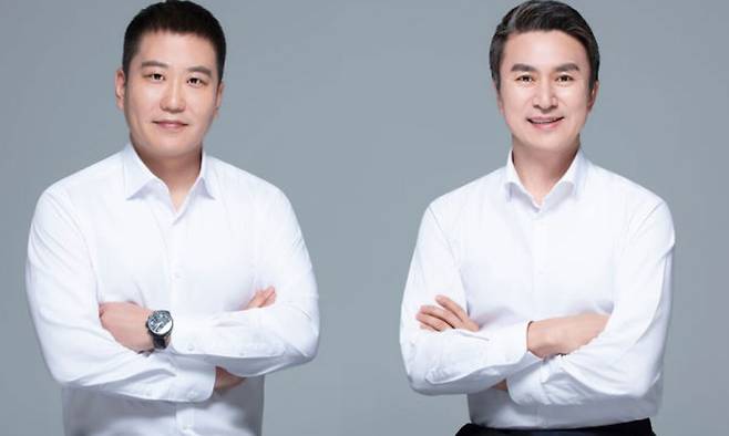 SOOP 이민원·최영우 각자대표(왼쪽부터). SOOP 제공