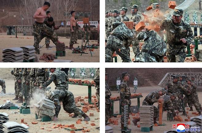 김정은 북한 국무위원장이 총참모부 작전국 직속 특수작전훈련부대 전투원들의 훈련 실태를 점검하고 훈련을 참관했다고 조선중앙통신이 29일 보도했다. 조선중앙통신 연합뉴스