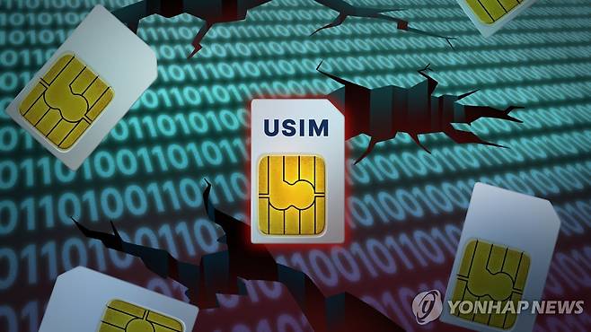 유심 해킹 (PG) [김선영 제작] 일러스트