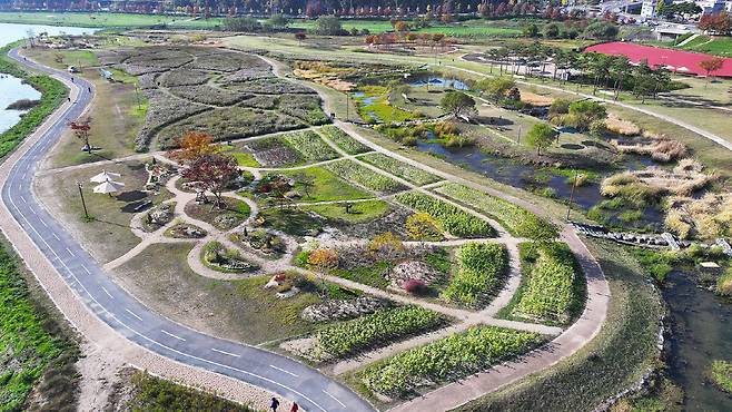 안동시가 정원도시 조성을 추진 중인 생활정원 전경. /안동시 제공