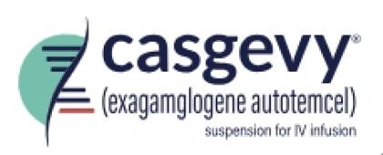 버텍스 파마슈티컬과 크리스퍼 테라퓨틱스가 개발한 세계 최초 유전자가위 치료제 '카스거비'. 겸상 적혈구 및 베타 지중해 빈혈치료제다. (자료=카스거비 홈페이지 갈무리)